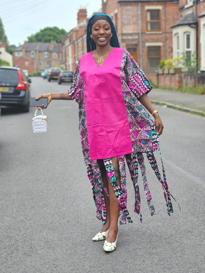 ARA AFRICAN PRINT BUBU (PINK)