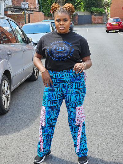 JOYCE STYLISH AFRICAN PRINT TROUSER