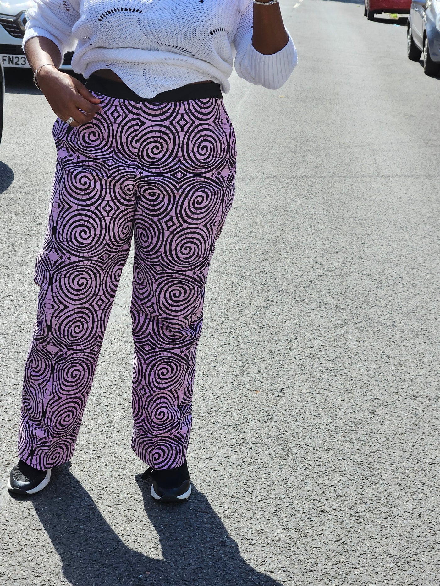 FOLAPE AFRICAN PRINT TROUSER